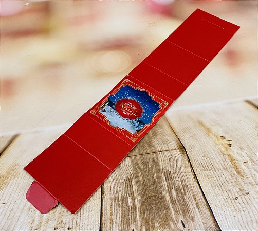 10 Cinta Para Bolo Ingles Linha Polo Norte Natal 25X4cm (Natal Jango)