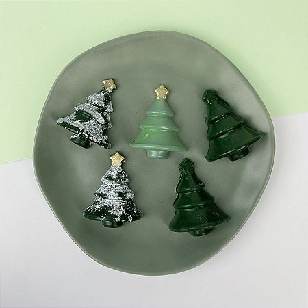 Forma Bwb Doces Finos 3 Partes C/ Silicone Árvore De Natal P 10490 (Bwb Especial)