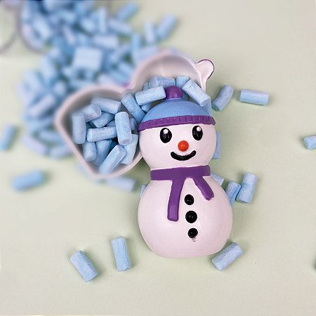 Forma Bwb Doces Finos 3 Partes C/ Silicone Boneco De Neve 65Mm 10495 (Bwb Especial)