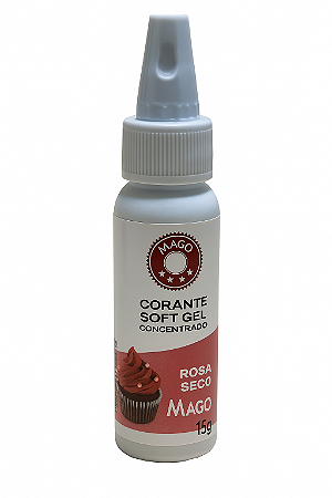 Corante Softgel 15G Rosa Seco Mago