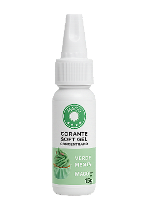 Corante Softgel 15G Verde Menta Mago