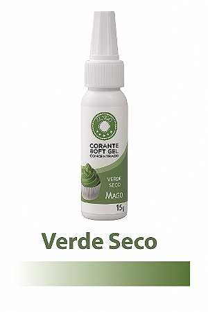 Corante Softgel 15G Verde Seco Mago