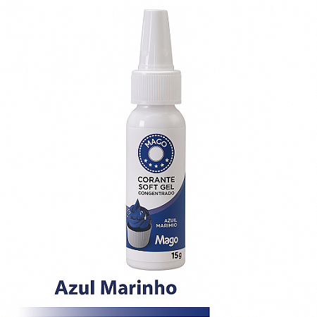 Corante Softgel 15G Azul Marinho Mago
