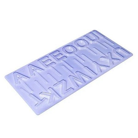 Forma De Modelagem Acetato Porto Pirulito Alfabeto 2 P853