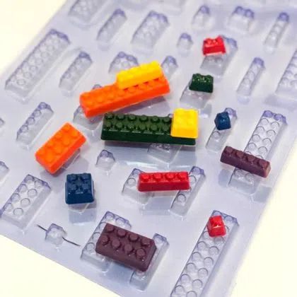 Forma De Modelagem Acetato Porto Bloco Peças De Montagem P854