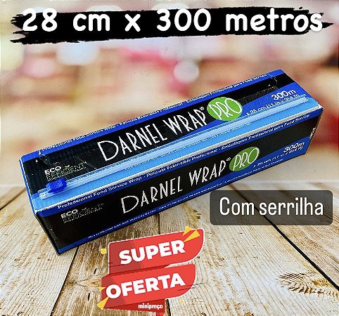 Filme Pvc Darnel 28X300 Com Serrilha