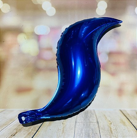 Balão Gnr Metalizado Calda Sereia   Azul-45Cm