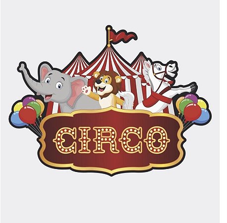 Painel Decorativo  Circo   65.9X49 Cm    60.10 Ref 7337  (Nc Toys Painel)