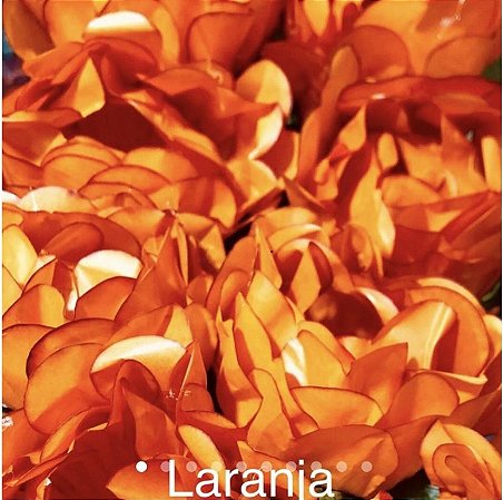 24 Forminhas Para Doces Finos Luxo Celebrare Laranja