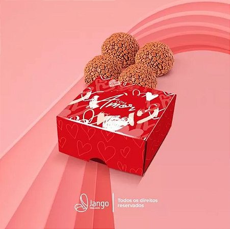 10 Caixa Para 4 Doces Linha Amor (Jango) 1928
