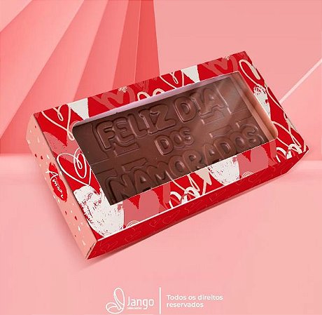 10 Caixa Barra 300Gr Com Visor Linha Amor (Jango) 1935