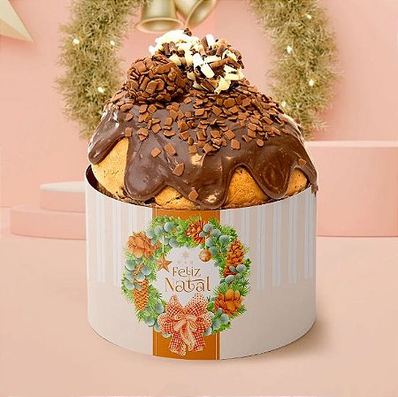10 Cinta Para Panetone 400/500G Natal Harmonia 2749 (Natal Jango 2022)