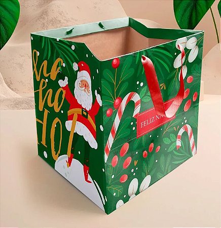 10 Sacola Natal Grande Vida 27X23X23 2730 (Natal Jango 2022)