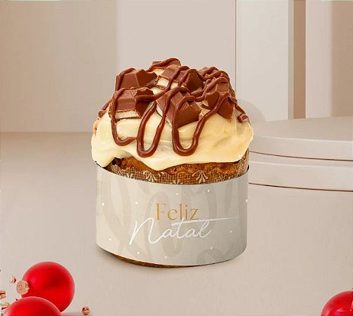 20 Cinta Para Mini Panetone 100 G De Natal Pureza  Ref: 2754 (Natal Jango 2022)