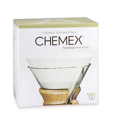 100 Filtro Circular Pre Dobrado P Chemex  (Flavors)