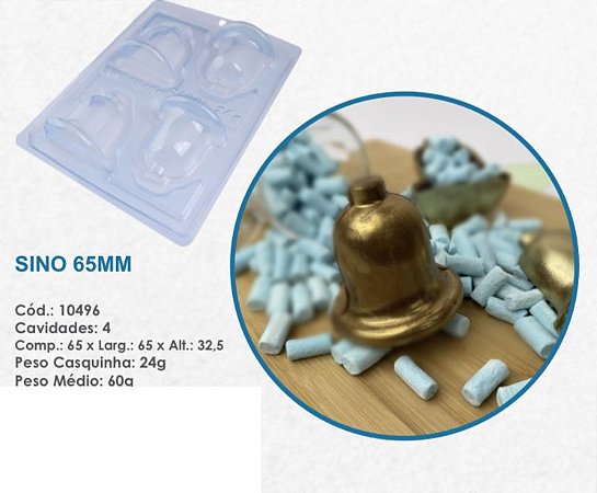 Forma Bwb Especial Sino 65mm | Natal | Cód: 10496  (Bwb Especial)