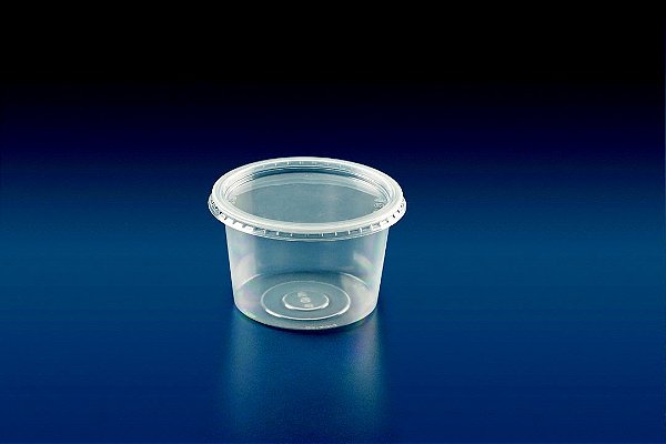 10 Pote Com Tampa 500Ml Cristal Pp G 312/500 Galvanotek