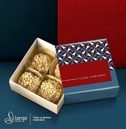 10 Caixas Para 4 Doces Linha Golf 1167 Sem Visor Natal Jango (Liquidação) ok