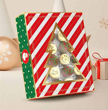10 Caixa Para 20 Doces Natal Com Visor Bondade  Ref: 2782 (Natal Jango 2022) 9 pct