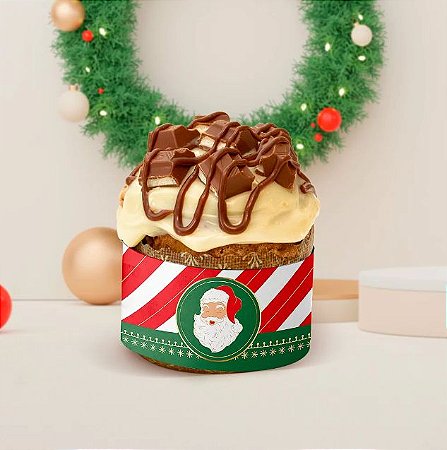 20 Cinta Para Mini Panetone 100 G De Natal Bondade  Ref 2751 (Natal Jango 2022)