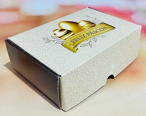 10 Caixa Ovo de Páscoa (06 Doces) Tons De Cacau 4113 (Páscoa Ideia 2024)