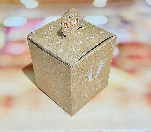 10 Caixa Pop Up Kraft Doce Pascoa 4233 (Páscoa Ideia 2024)