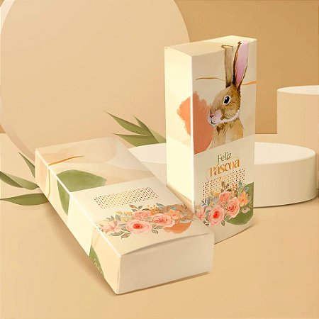 10 Caixas P/ Barra 150grr de Páscosa  Florata 3070 (Jango 2023)