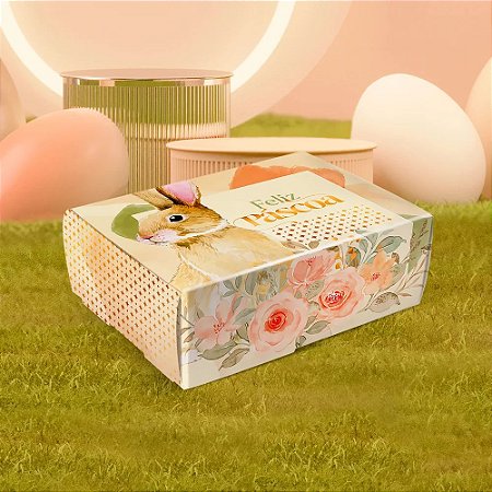10 Caixas P/ 6 Doces Páscoa Florata 3054 (Jango 2023)