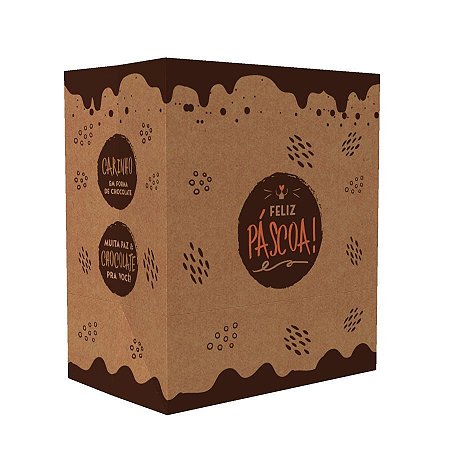 50 Saco Eco Para Delivery Pfm Páscoa Doce 3424 (Páscoa Ideia 2024)