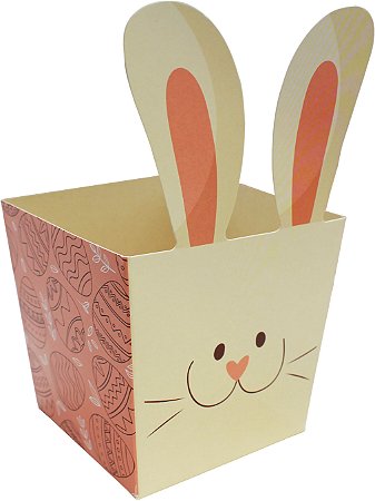 10 Cestinha Orelha bunny 3434 (Páscoa Ideia 2024)