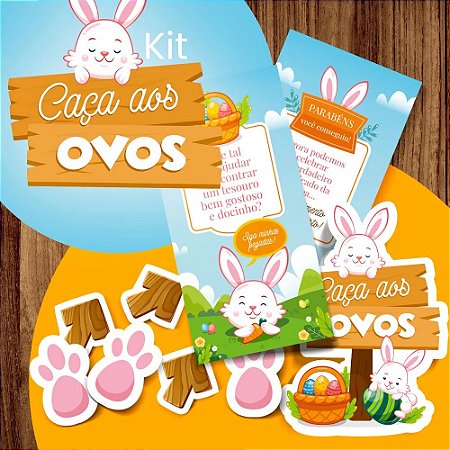 Kit Caça Ovos de Páscoa 3161 (Páscoa Jango 2023)