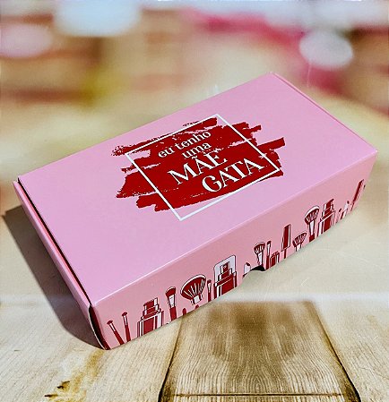10 Caixas  (8 doces) DIA DAS MÃES DIA DA MULHER Mãe Gata 3643  ( IDEIA )