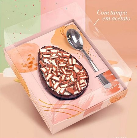 10 Caixa P/ Ovo De Colher Ajustavel 250G/350G/500G Ternura J2448 (Páscoa Jango 2023 Liquidação)