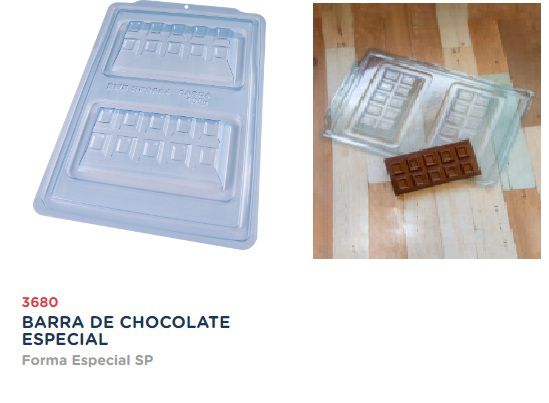FORMA BWB ESPECIAL SILICONE SP BARRA DE RECHEAR 300G 3680 Lançamento Pascoa