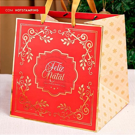 5 Sacola Grande Encanto 3398  (Jango Natal OUTLET)