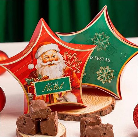10 Caixa Embalagem Estrela Noel 3537 (JANGO NATAL 2023)