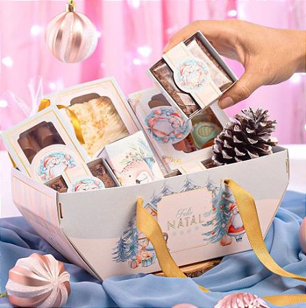 05 Cesta com Alça Pequena Esperança 3555 (JANGO NATAL 2023)