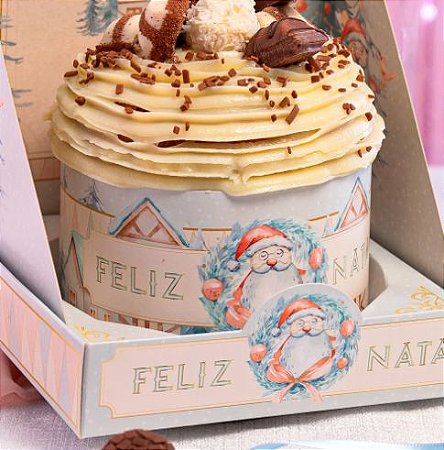 10 Cinta para Panetone 400/500g Esperança 3578  (Jango Natal OUTLET)