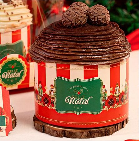 10 Cinta para Panetone 400/500g Natalina 3579 (JANGO NATAL 2023)
