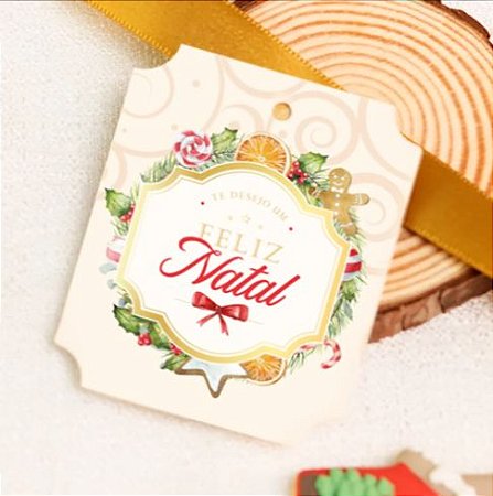 20 Tags Retangular Alegria mod. 2 3626 (JANGO NATAL 2023)