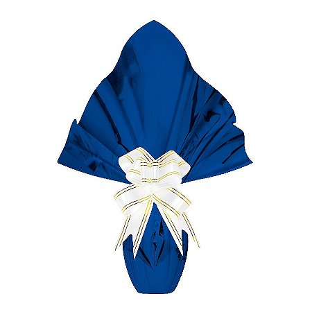 25 Sacos Para Embalar Ovo Páscoa  Express AZUL 250 a 350 g - 35X35 cm  Luckyfest