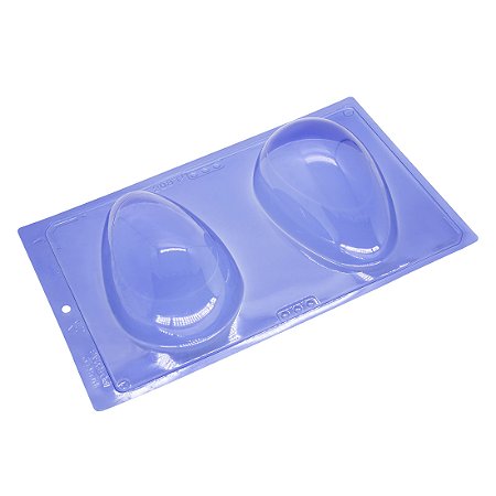 Forma Profissional Ovo De Páscoa Liso C/Silicone Casca Fina Para 500g P208 Porto