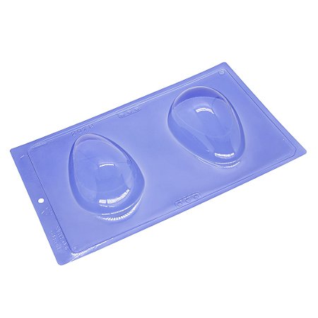 Forma Profissional Ovo De Páscoa Liso C/Silicone Casca Fina Para 350g P207 Porto