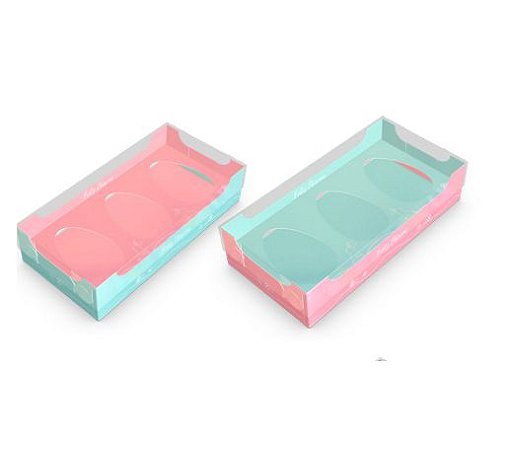 05 Caixa Encanto Kids (3X50G) Dupla Face Azul e Rosa ID4797 (Páscoa Ideia 2024)