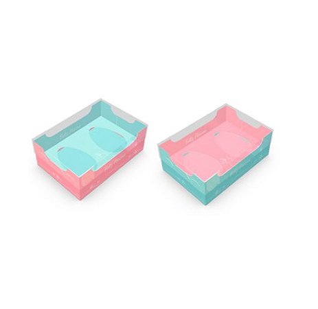 05 Caixa Encanto Kids (2X50G) Dupla Face Azul e Rosa ID4796 (Páscoa Ideia 2024)