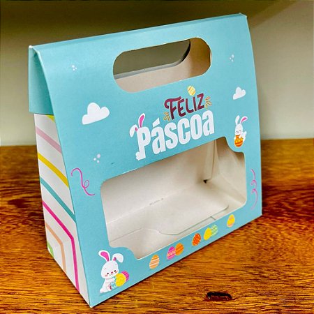 10 Saco Practice Especial com Alça e Visor Páscoa Básica ID4748 (Páscoa Ideia 2024)