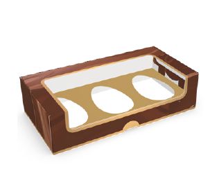 05 Caixas Practice C/ Visor (3X50G) Páscoa Elegance I ID4771 (Páscoa Ideia 2024)
