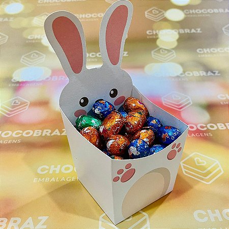 10 Cesta Coelho Páscoa Básica ID4802 (PÁSCOA IDEIA 2025)