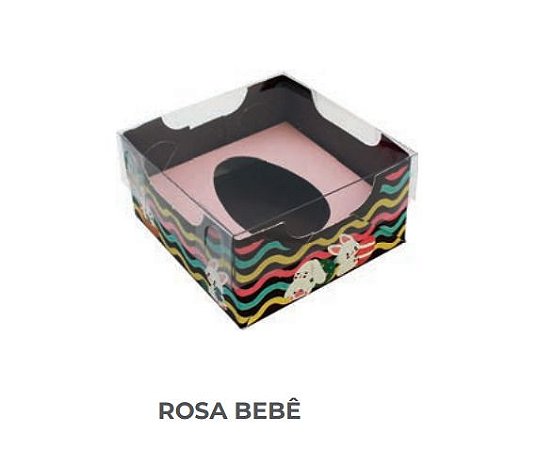 10 Caixa Encanto Kids 50g Candy Color Rosa Bebe  ID1486 (Páscoa Ideia 2024 Liquidação)
