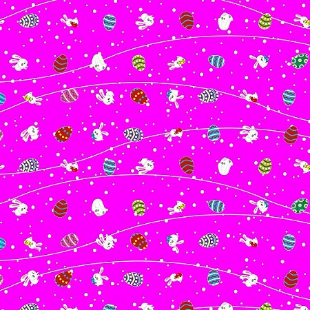 25 Sacos Express P/OVO DE PÁSCOA COELHOS PINK Ovo Páscoa 250g a 350g - 35X35 cm  INOVE